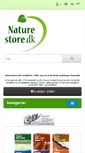 Mobile Screenshot of naturestore.dk